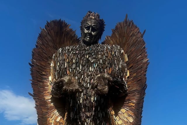 Knife Angel swoops into Plymouth to help keep communities safe