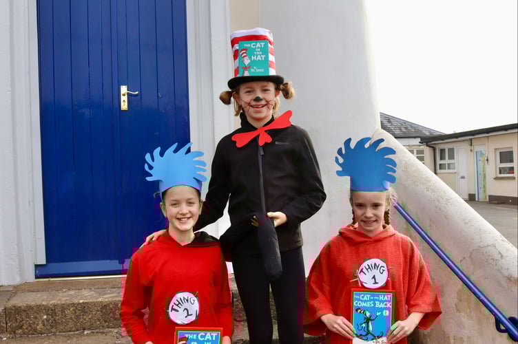 Dr Seuss characters were popular