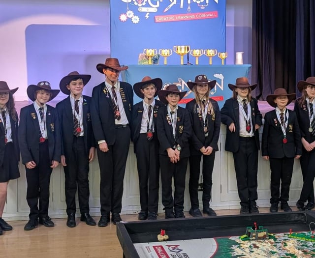 Chulmleigh College student robotics team wins regional competition