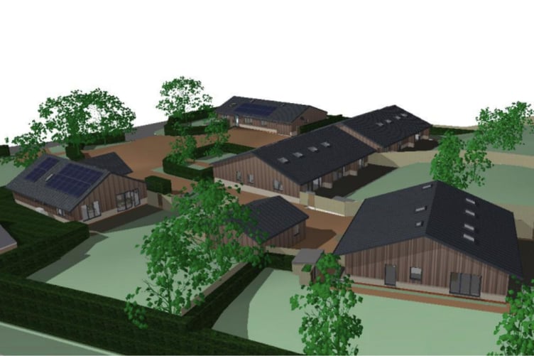 CGI of proposed redevelopment