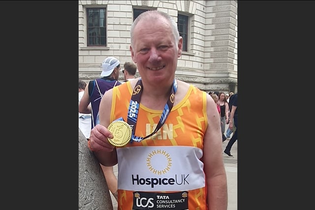 25th London Marathon on the run for Ian!
