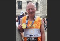 25th London Marathon on the run for Ian!