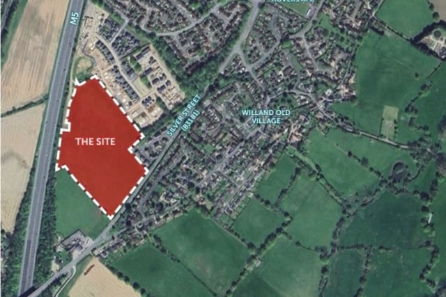 Outline plan for housing site on edge of M5 approved