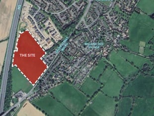 Outline plan for housing site on edge of M5 approved