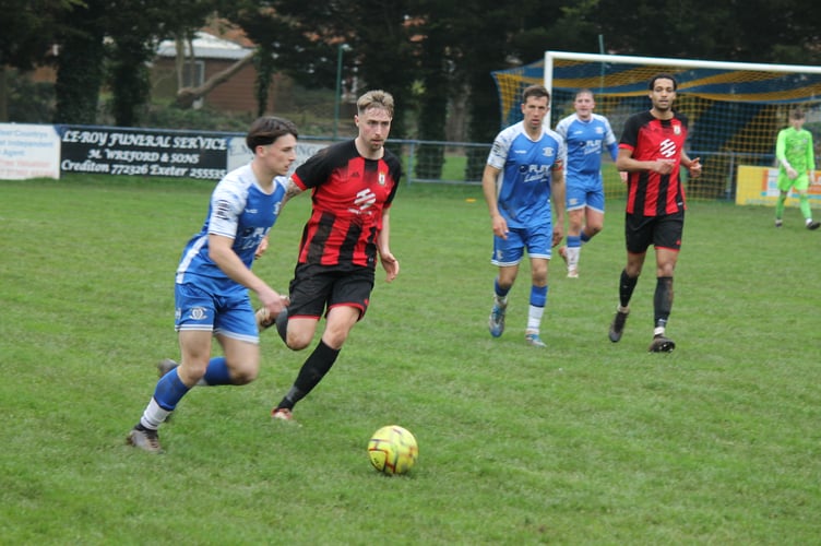 Crediton in control during the game.  AQ 1132

