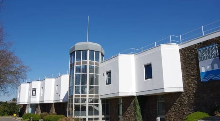 Torridge District Council headquarters at Riverbank House, Bideford