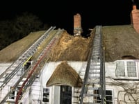 Colebrooke property was saved after hard work by fire crews
