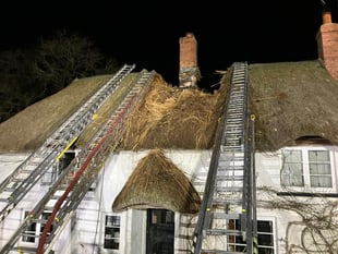 Colebrooke property was saved after hard work by fire crews
