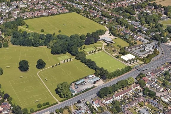 Exeter's King George V playing fields