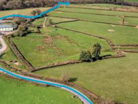 Landfill site plan near Rackenford