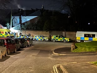 Man barricaded himself inside Crediton property
