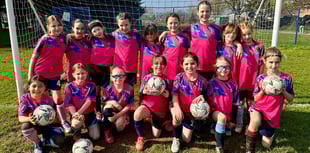 Crediton Youth FC U9 Girls victorious in semi-final