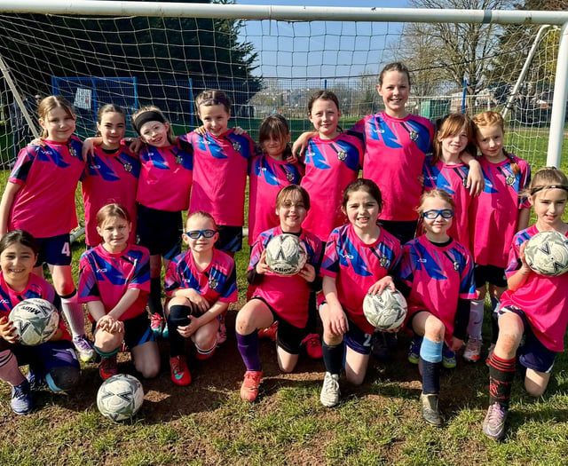 Crediton Youth FC U9 Girls victorious in semi-final