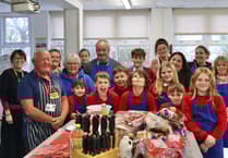 Crediton schoolchildren learn new skills at cookery course