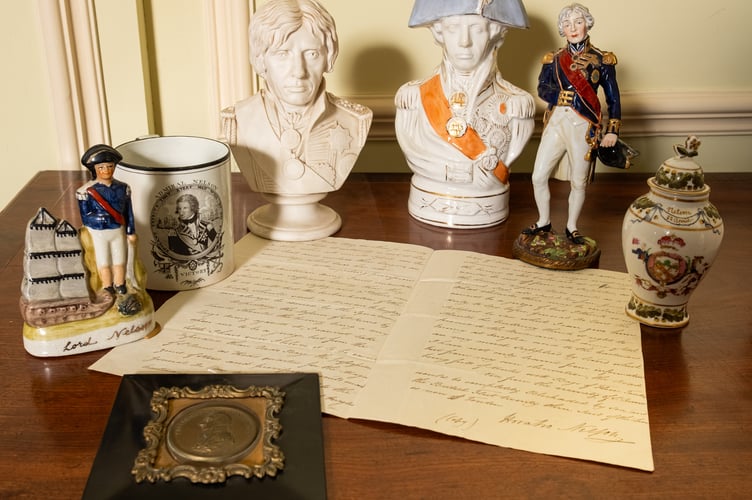 Charlie Watts' Nelson memorabilia, all up for auction.