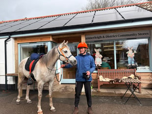 Horse power to enjoy Toasties in Kennerleigh
