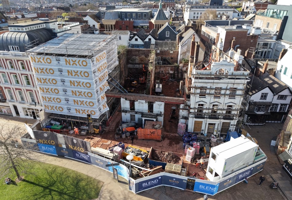Exeter pub with mysterious skeleton preserved