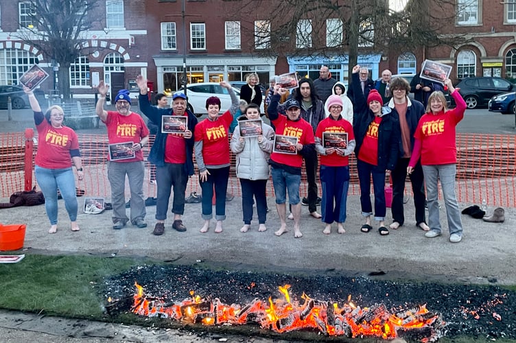 The 11 participants with their certificates after completing the challenge