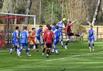 Crediton almost upset the leaders