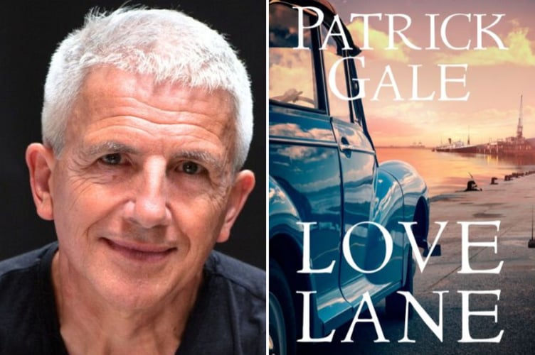 Patrick Gale with his new book Love Lane