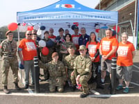 Crediton Veterans walk raised funds for Combat Stress
