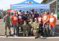 Crediton Veterans walk raised funds for Combat Stress