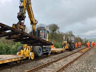 Rail services resume via Crediton