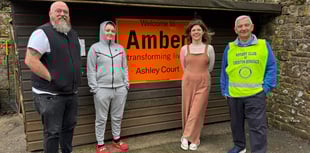 Crediton Rotarians praised for Amber support
