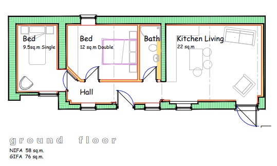 Proposed ground floor plan