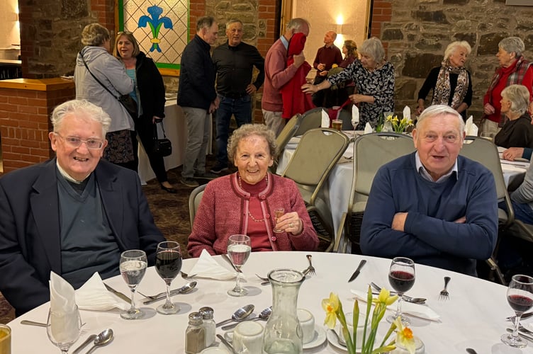 Ready for the Mid Devon Farming Life Group anniversary dinner. AQ 6827
