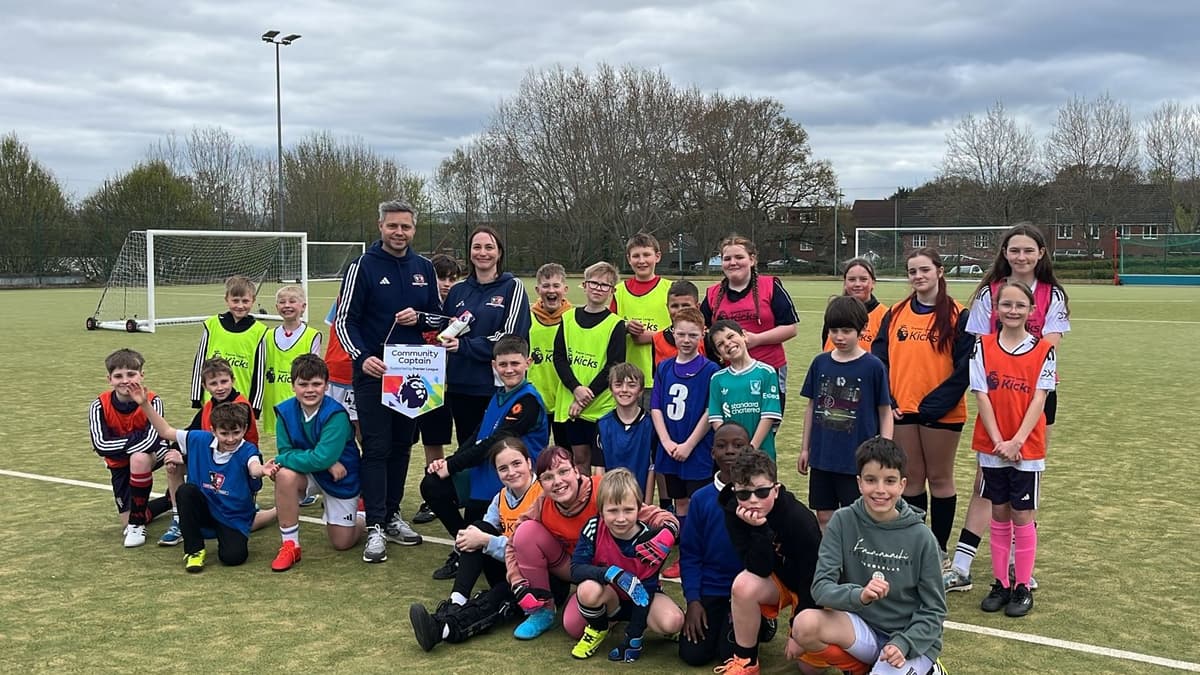 Charity worker selected for Premier League award