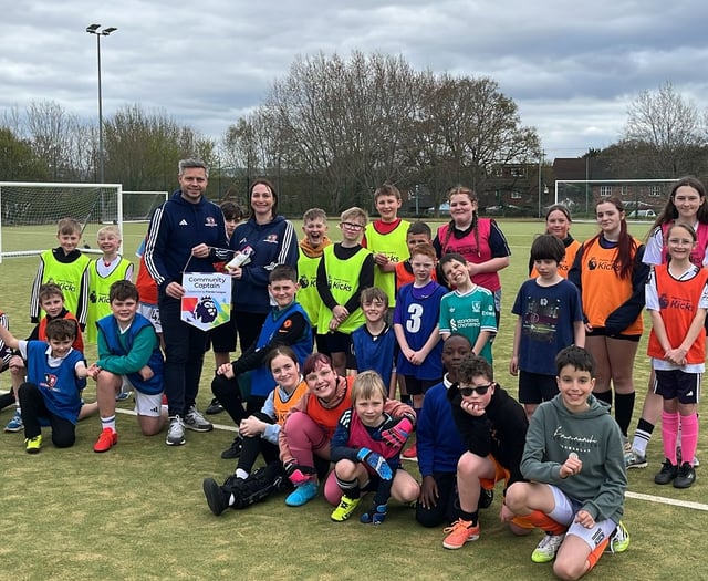 Charity worker selected for Premier League award
