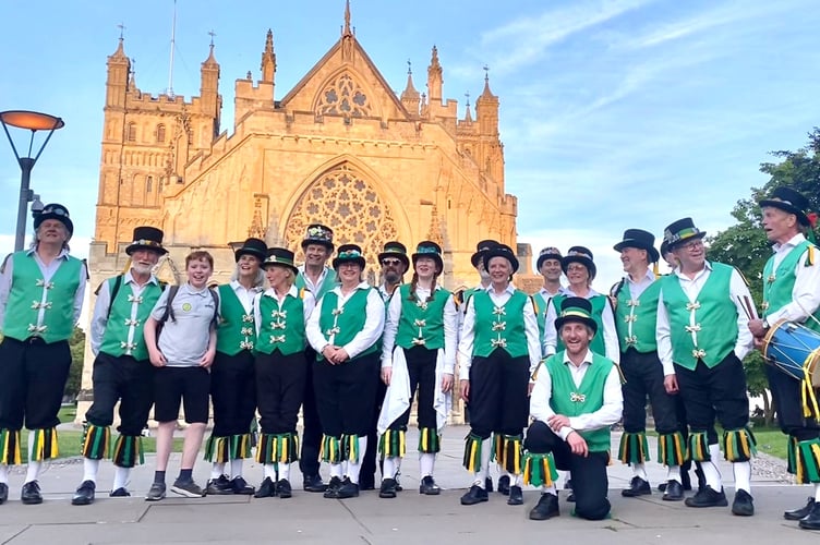 Exeter Morris will mark it’s 75th anniversary with a Day of Dance in Exeter.
