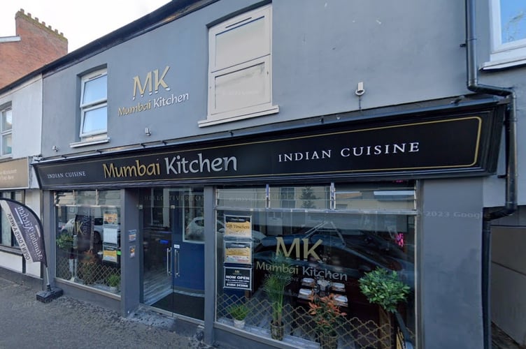 Mumbai Kitchen on Tiverton's Bampton Street (Image courtesy: Google Maps).