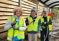 Volunteers took part in Spring Clean and Litter Pick