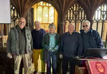 Large audience for Coldridge Carved in Time