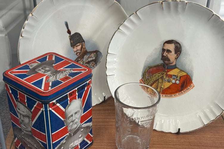Items relating to General Buller VC are on display in the exhibition.  AQ 8163
