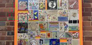 Tiles now on display at Arts Centre
