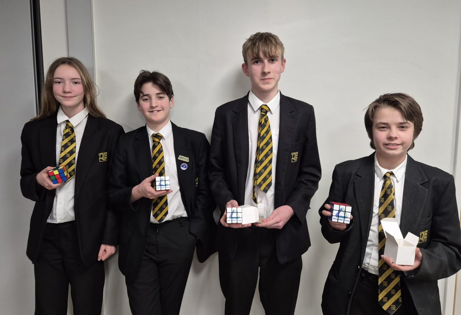 QE students take second place in Regional Maths Challenge
