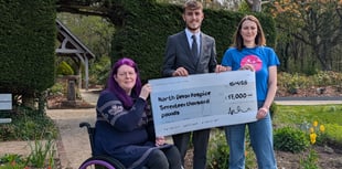 Crematorium donates £17,000 to North Devon Hospice
