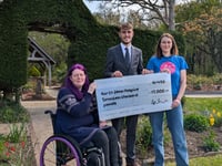 Crematorium donates £17,000 to North Devon Hospice
