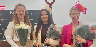 Curtain fell on Ladies Night at Exeter Racecourse
