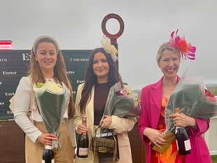 Curtain fell on Ladies Night at Exeter Racecourse
