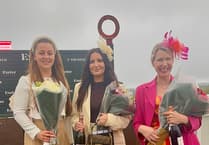 Curtain fell on Ladies Night at Exeter Racecourse