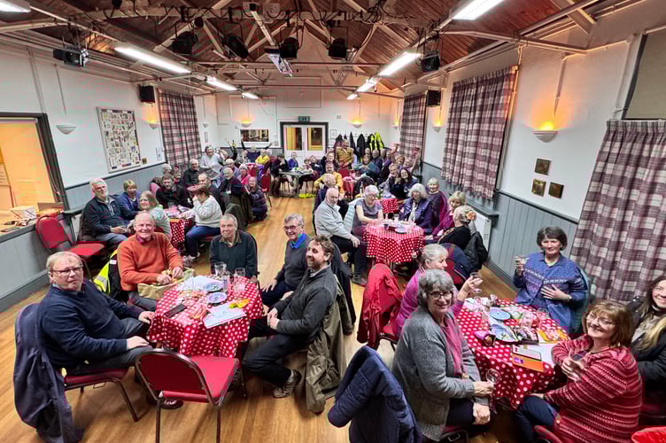 At Talaton Village Hall Cafe Event.
