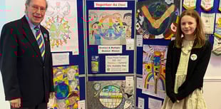 Lilah was Lions Peace Poster national winner
