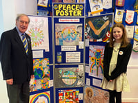 Lilah was Lions Peace Poster national winner
