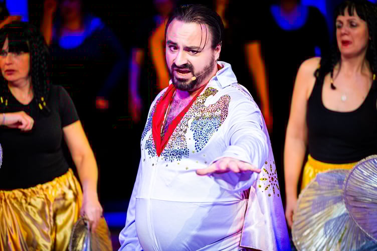 Richard Betts, a newcomer to CODS, played the part of Pharaoh, the ruler with an Elvis-like swagger.