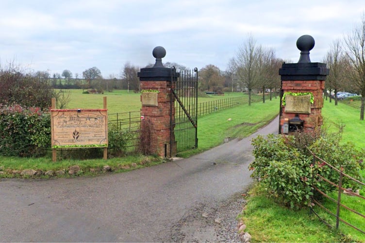 The entrance to Muddifords Court, where Kingwood Children pre-school is based