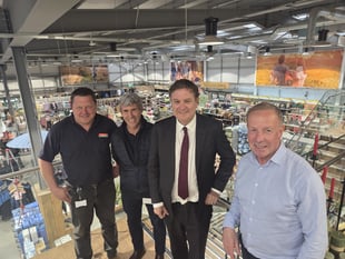 Rural business pressures discussed by MP in Crediton
